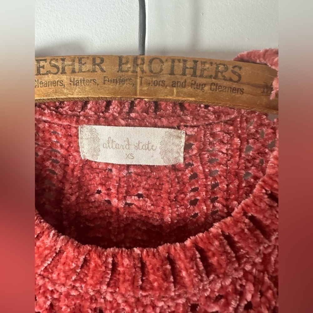 Altar’d State Women’s Size Extra Small Pink Cowl … - image 7